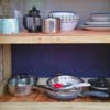 Yurt fitted kitchen