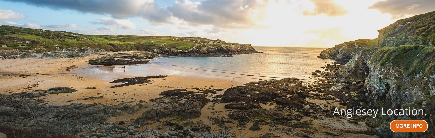 View of Porth Dafarch Beach